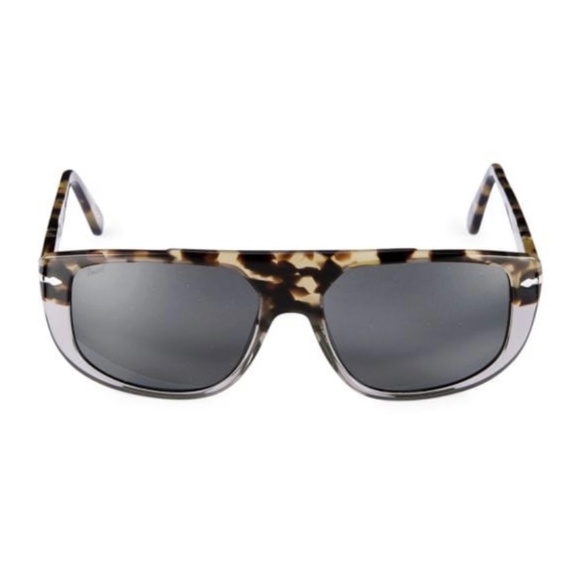 PERSOL PO3261S Flat Top Tortoise Sunglasses
